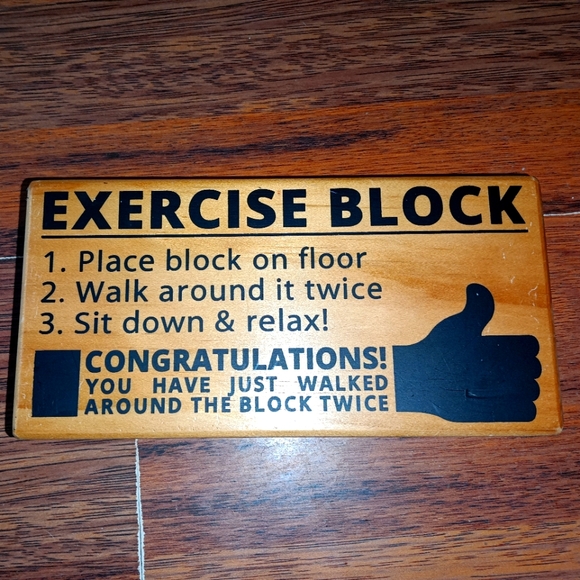 Joke exercise block - Picture 1 of 2